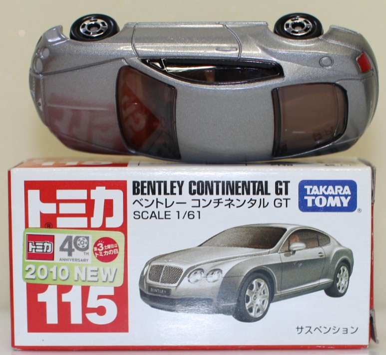 楽天市場】新品 トミカ No.115 ベントレー コンチネンタル GT