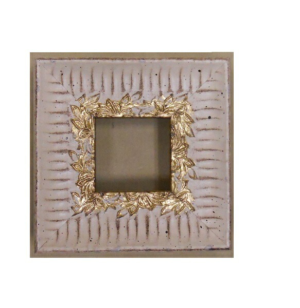 楽天市場 額縁おしゃれアンティークフレーム正方形額縁ミニ額f 額縁サイズ50ｍｍ 50ｍｍ 5センチ角 窓枠40ｍｍ 40ｍｍ 額縁外サイズ104ｍｍ 104ｍｍ 正面アクリル 裏板 トンボ 箱なし ミニ額ワールドフレーム
