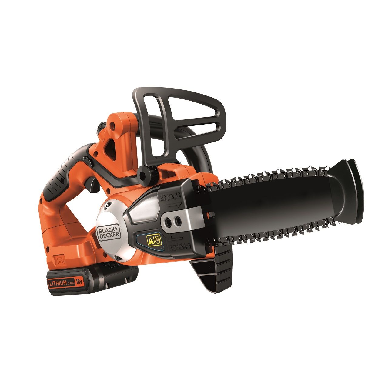 ブラックアンドデッカー コードレスチェーンソー（20cm）バッテリー1個付 ブラック＆オレンジ 正規品 GKC1820L1N 4536178772082 電動工具 電動チェーンソー 充電式 DIY 園芸 14,230円