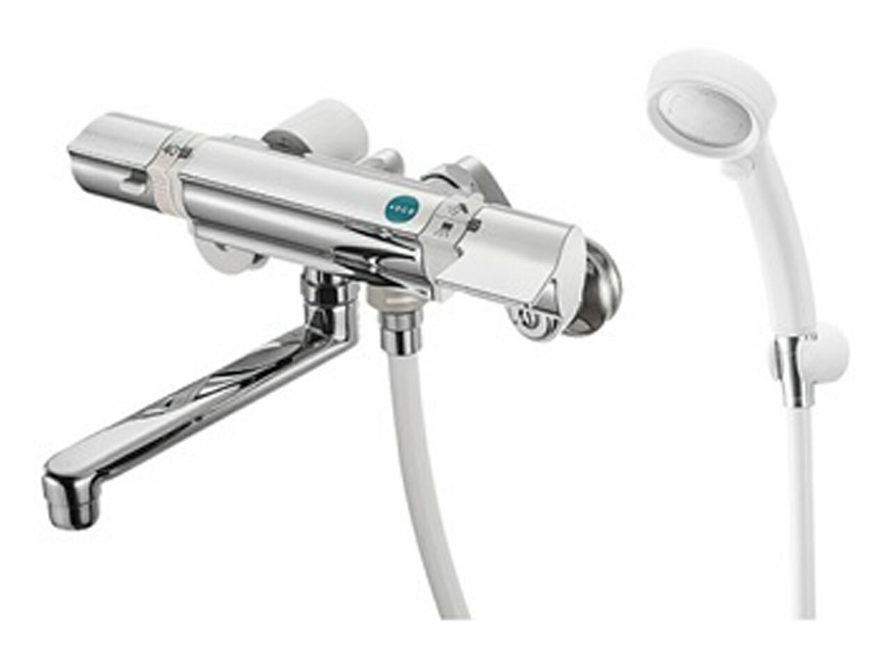 三栄水栓 サーモシャワー練り合わせる栓（レイニー付） SK18121CT 置き目品 日本製 SK18121CT 4973987661310