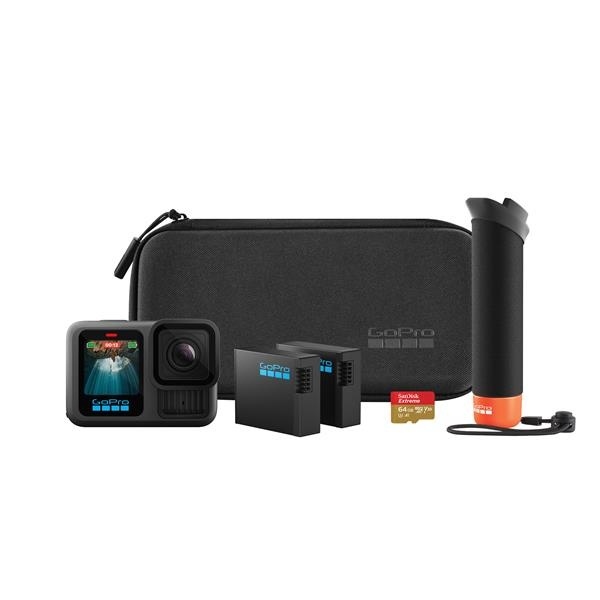 GoPro HERO13 BLACK 黒いこと 付属品バンドル CHDRB-131 CHDRB131 貨物輸送無料 純然たる品 ゴー労働者階級 主人公13 SD歌留多嘱する 動き写真器 超小型 手ぶれ手を加える SNS POV VLOG 活動写真 映像 雨合羽 海 飛び込み競技 米国海兵隊員運動競技 アウトドア 旅する