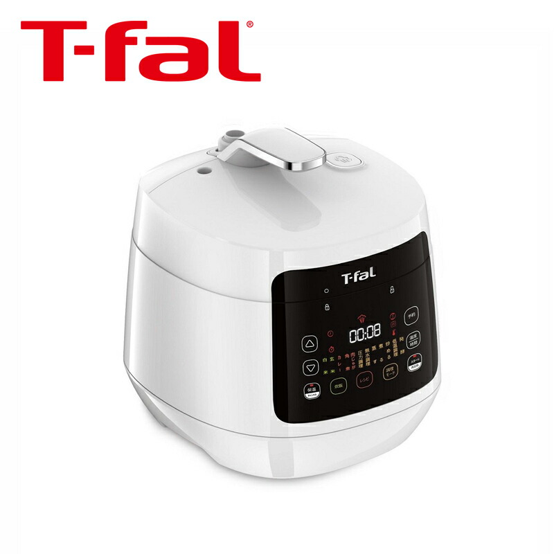 ティファール ラクラクッカーコンパクト電気圧力鍋ホワイト ホワイト CY3511JP | 電気圧力鍋 T-fal 17,499円