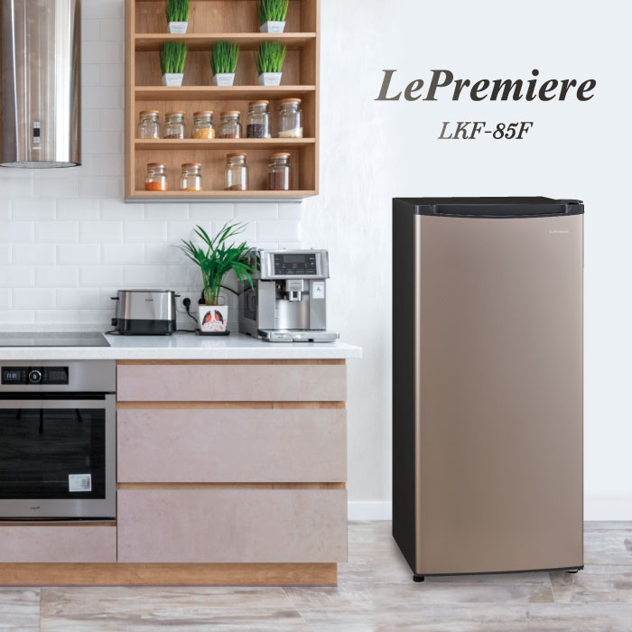 楽天市場】【送料無料】Le Premiere 冷凍庫 86L LKF-85F 右開き