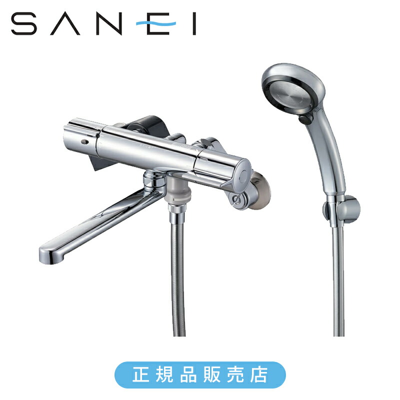 SANEI サンエイ ウルトラファインバブル サーモシャワー 練り合わせる栓 SK18CT6 立ちふさがるシャワー付 貨物輸送無料 置き目品 日本製 SK18CT6 4973987680687 三栄水栓製造所 練り合わせる水栓