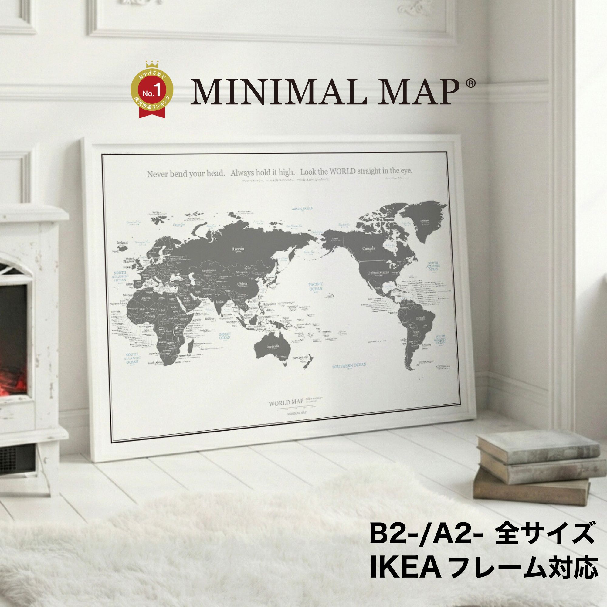 mz ポスター A1 サイズ (~A4まで対応可) モダンヌード ブラウン ミニマ 