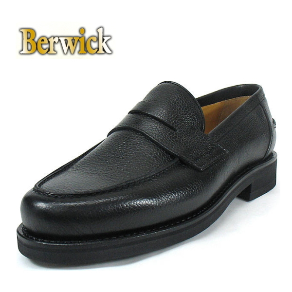 【楽天市場】 バーウィック Berwickローファー スリッポン メンズ ビジネスシューズ 2755 ブラック スペイン製 ブランド 革靴