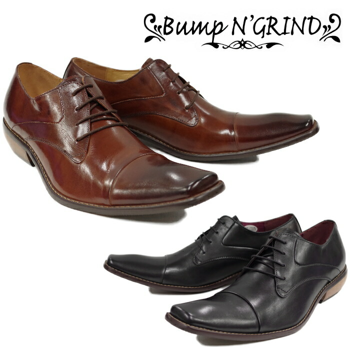 【百貨店SALE尖んがり最大限度10倍】 バンプアンドグラインド Bump N\u0027 GRIND BG 2799 キャップトゥ ストレートチップシューズ 商行為シューズ メンズ 本革 商行為 シューズ 御召しもの 心地よい 貨物輸送無料