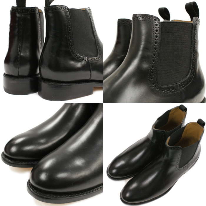 【楽天市場】 カミナンド Caminando CHELSEA BOOTS 15114 [BLACK] サイドゴアブーツ メンズ ビジネスブーツ