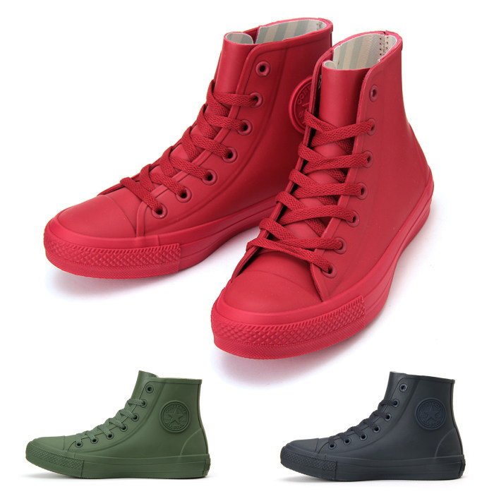 楽天市場 コンバース オールスター Converse All Star Rainproofy Hi レインブーツ レディース レインプルーフィー ハイカットスニーカー Minimonkey スニーカー ブーツ