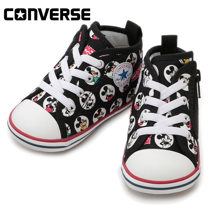 楽天市場 コンバース キッズ スニーカー Converse Baby All Star N Mickey Mouse Hm Z ベビー オールスター ディズニー ミッキー ミッキーマウス Disney 子供靴 子靴 出産祝い ギフト 正規品 18秋冬新作 Minimonkey スニーカー ブーツ