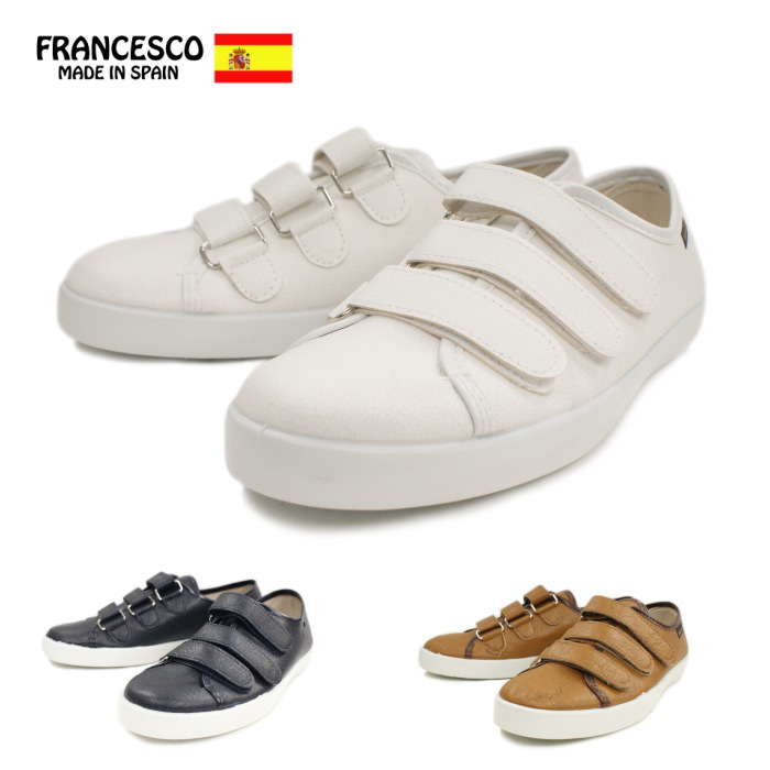 楽天市場 フランチェスコ Francesco Q4776e スペイン製 ベルクロ スニーカー メンズ 16ss あす楽対応 Minimonkey スニーカー ブーツ