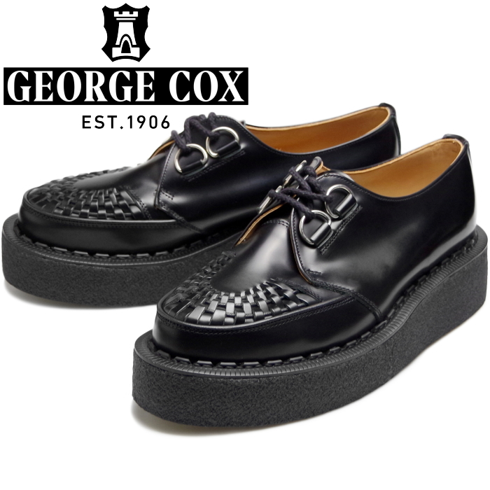 国産超歓迎ジョージコックス 3588 ラバーソール デッドストック 靴