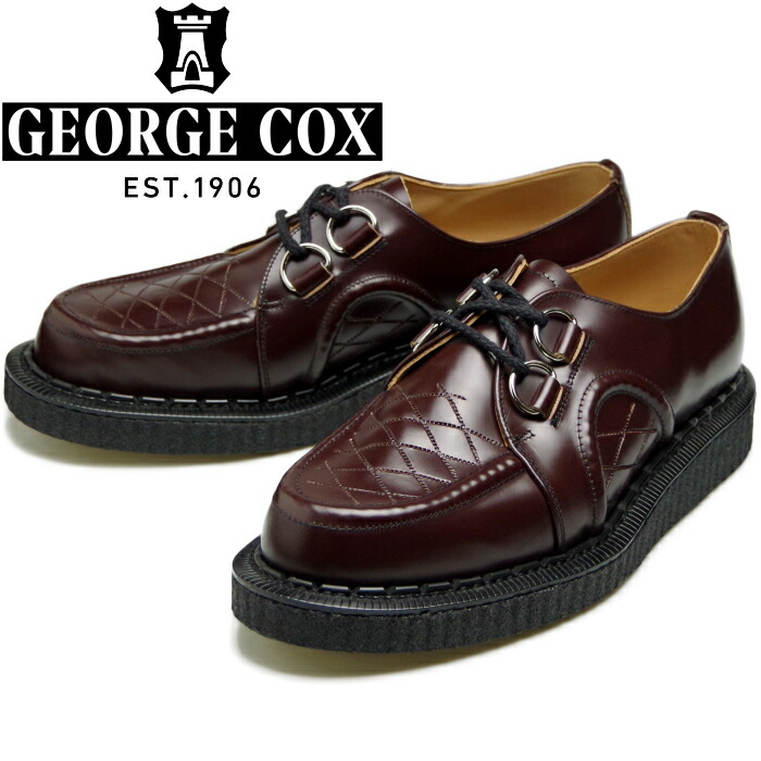 GEORGE COX ジョージコックス ラバーソール ブーツ 11534 7 正規取扱店 GEORGE COX (ジョージコックス) DIANO MONK 3976 V