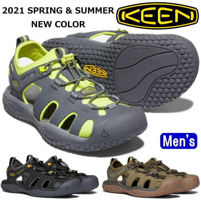 楽天市場 キーン ソーラー サンダル Keen Solr Sandal 正規品 スポーツサンダル メンズ アウトドア サンダル キャンプ フェス スポーツ レジャー 旅行 野外 送料無料 21春夏新作 Minimonkey スニーカー ブーツ