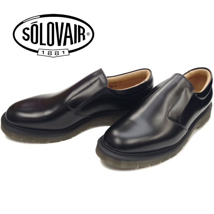 残りわずか 楽天市場 Sale Off ソロヴェアー Solovair 1466 Hi Shine Slip On ブラック カジュアルシューズ メンズ スリッポン レザー イングランド製 18春夏新作 送料無料 あす楽対応 Minimonkey スニーカー ブーツ 正規店仕入れの Blog