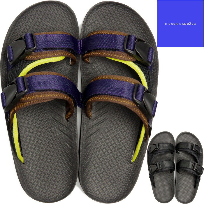 【SALE：30％OFF】 HIJACK SANDALS CODA ハイジャックサンダル コーダ メンズサンダル ビーチサンダル スポーツサンダル ストラップサンダル サンダル メンズ スニーカー アウトドア キャンプ 海 川 山 プレゼント ギフト 送料無料 12時までは当日配送｜MiniMonkey スニーカー＆ブーツ