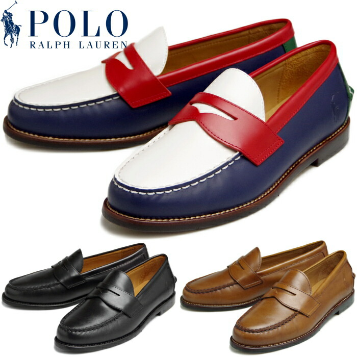 楽天市場】ポロ・ラルフローレン ローファー 学生靴 POLO RALPH