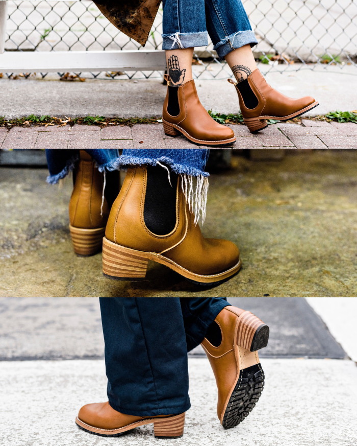 選べる文句無ケアー料貫目1ぽち幸運 緋羽 ブーツ レディース 本革 Red Wing 3474 Pecan Boundary Harriet ハリエット 傍ゴアブーツ チェルシーブーツ ピーカン バウンダリー 述作ブーツ 貨物輸送無料 春夏新作 替り片道送料無料 Bharadwajclasses Com