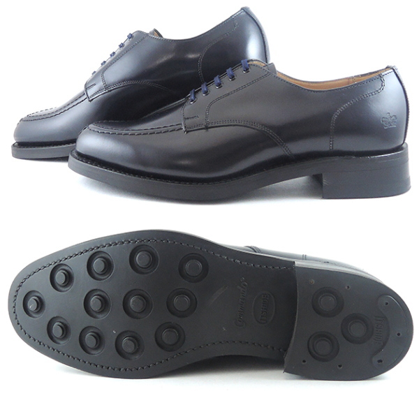 【楽天市場】 サンダース ビジネスシューズ SANDERS APRON DERBY SHOE 9386 ネイビー 【送料無料】英国製 紳士靴