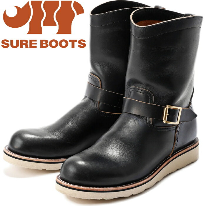 楽天市場】SURE BOOTS シュアブーツ【GRIDLEY】≪OIL BLK/COW