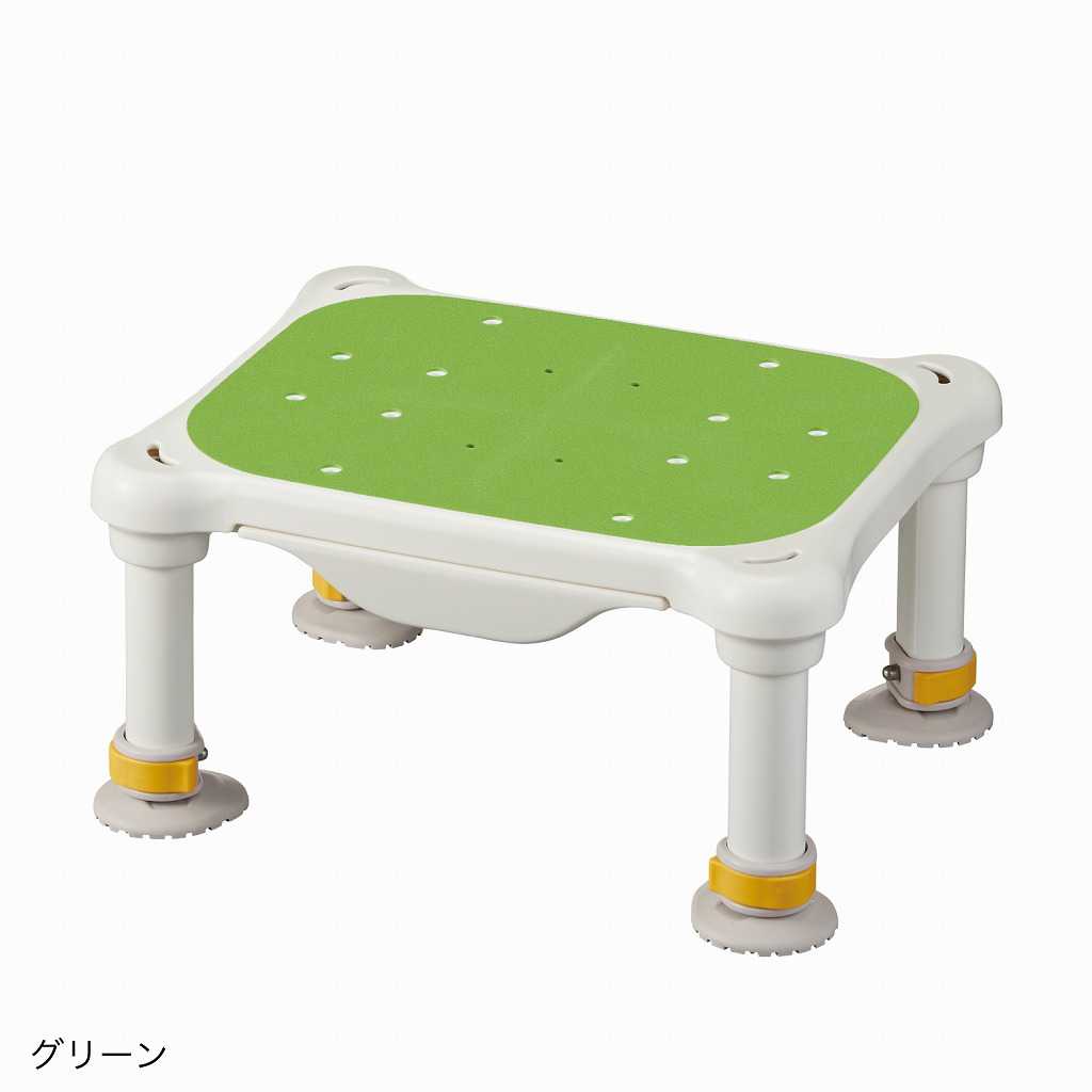 軽量浴槽台 すべり止めシートタイプ ミニ 12-20 グリーン 536-572 アロン化成｜介護ミニロク 店