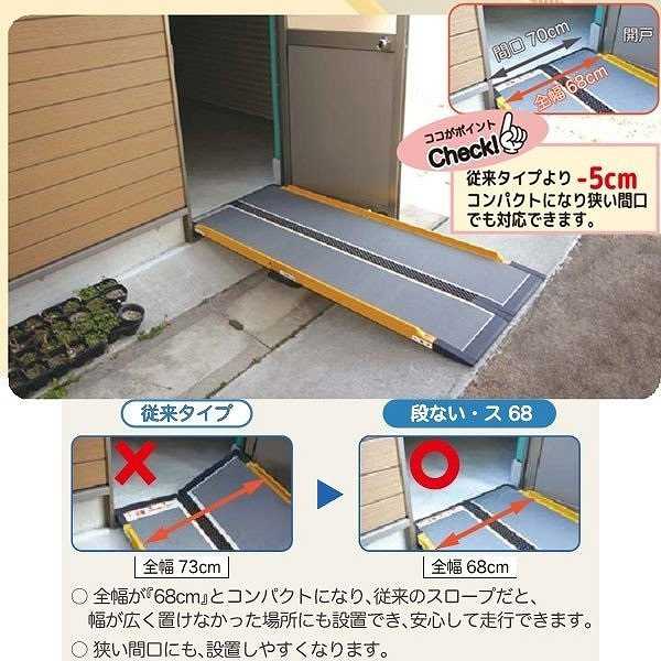 でおすすめアイテム。 クリップボード車いす用スロープ 段ない ス68