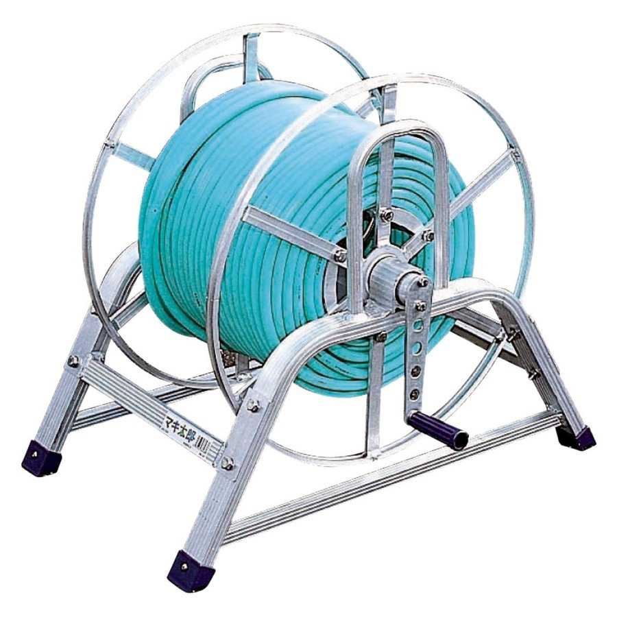 楽天市場】ハラックス マキ太郎 アルミ製 ホース巻取器 φ15mm水道