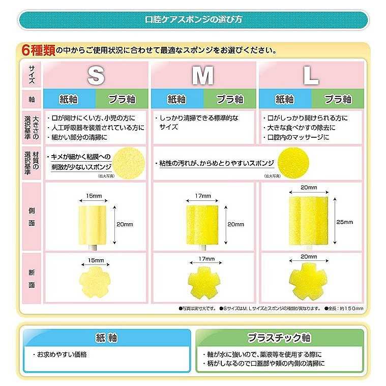 マウスピュア 口腔ケア綿棒15本 川本産業 日本製 口腔ケア 嚥下訓練 介護 強化紙軸