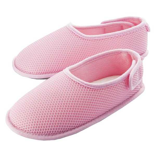 容れもの売りわたす 鼻歌を歌うStep 院内シューズ 男女兼用×24個/RH-001 S さくら色 ライトアベイル