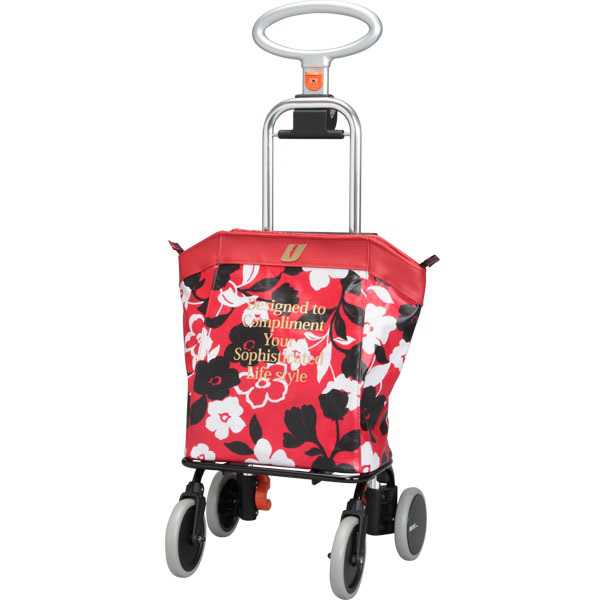 アップライン/UL-0218 花柄レッド ユーバ産業｜介護ミニロク 店