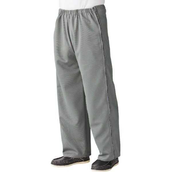 セット販売 紳士脇全開ジャージパンツ/39828-02 L グレー×2着 ケアファッション