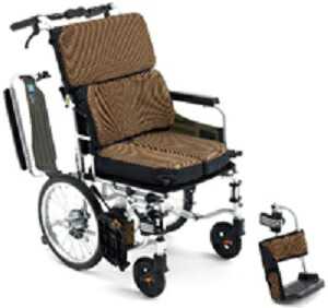介助式車いす Air Fitz エアフィッツ・スタンダード AFS-16 キャメル W10<ミキ>