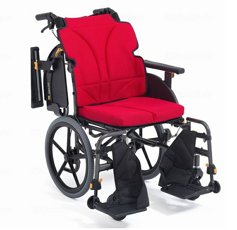 車いす 車椅子  薄墨色五線譜アジャスト 自走式 GRC-61B M-12 エンジ 40珊幅 松永製造所