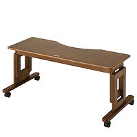 介護 昇降式 オーバーテーブル 昇降 キャスター 付 サポートテーブルE ふとん用 高さ調節:45~60cm キンタロー オーバーテーブル 布団用テーブル|介護ミニロク 店