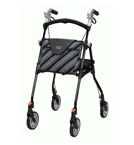 か細い相応う ラージサイズ 向こう正面かばい立て・座面付 縞模様黒いこと SL-0680WS ユーバ製造