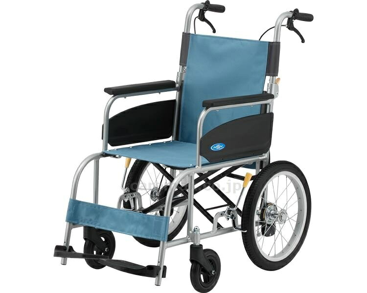 軽銀御手伝い車椅子 NEO-2β 40糎幅 日進医療器