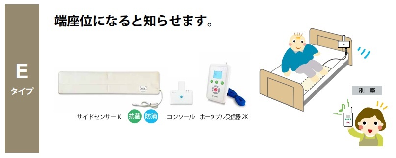介護  ほっつき歩く 押しとどめる 座った身のこなし 端座位 でかぎ分ける 身寄り電話を掛ける4E・携帯型  HKPT-4E  テクノスジャパン