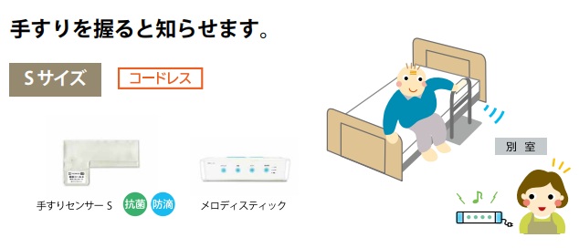 介護  ほっつき歩く 押しとどめる 手摺り握るとかぎ分ける 身寄り電話を掛ける4F・旋律 S  HK-4FS  テクノスジャパン