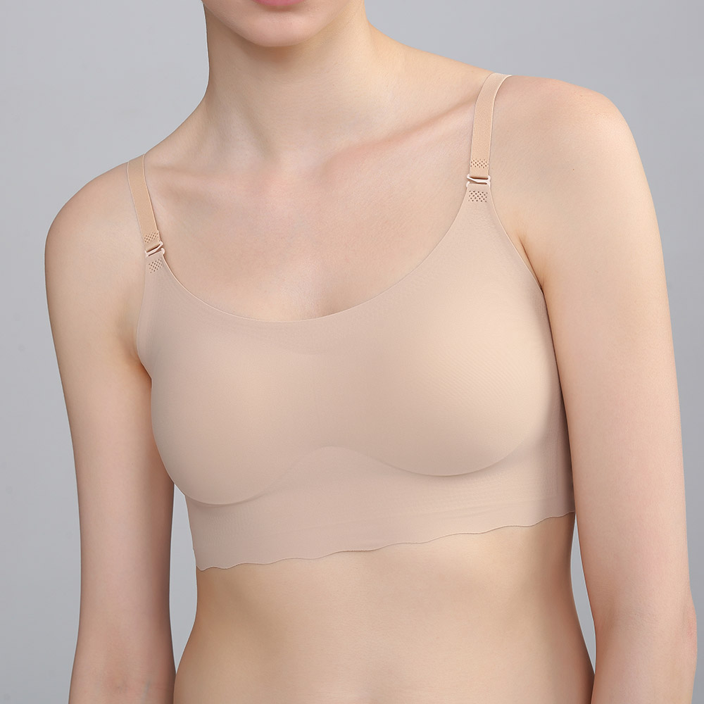 sports bra with sewn in pads