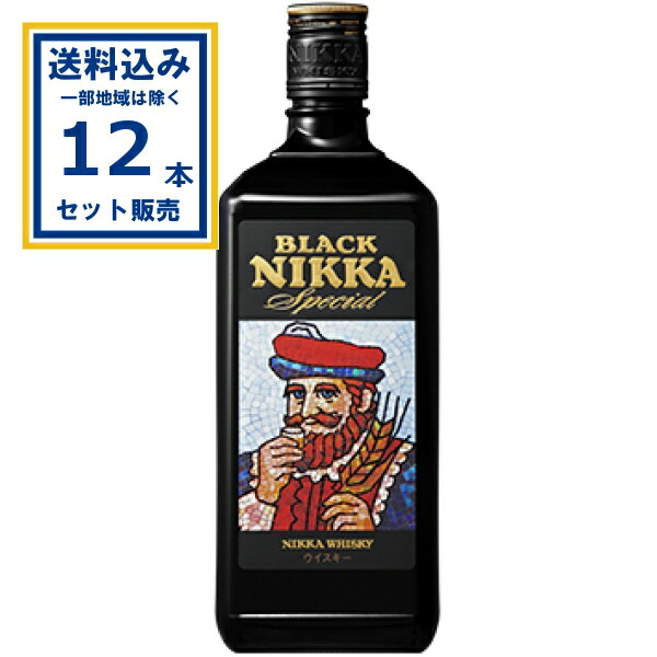 アサヒ ブラックニッカ スペシャル 瓶 720ml×12本(送料無料、一部地域は除く)asahi ウイスキー ニッカウイスキー アサヒ まとめ買い 12,442円