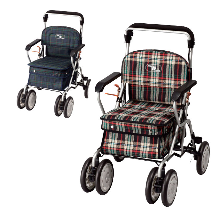 ★フォレスト TFR-10BG 歩行車 お買い物 敬老の日 バギー おでかけ お散歩 折り畳み 【代引き不可】