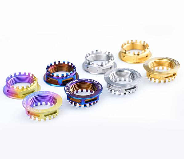 S-PARTSリアアクスルチタンナット CFMOTO 450SR｜ミンナノセレクト 店 11,565円