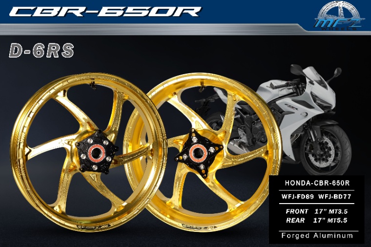 【MFZ Racing】フォージドホイールセット D-6RS CBR650R|ミンナノセレクト 店
