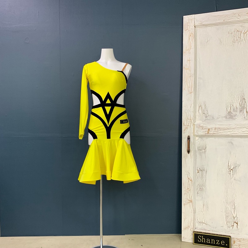 楽天市場 競技ダンス 社交ダンス ドレス ラテン ウエア レディース パーティー 高級 ワンピース セミオーダー オーダードレス 衣装 送料無料 Shanze シャンゼ Basha バーシャ Shanze