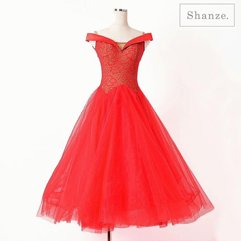 日本最大の の セミオーダー ワンピース ドレス ウエア 競技ダンス 体操 ダンス 社交ダンス レディース 社交ダンス 競技ダンス セミオーダー モダン レディース ドレス スタンダード オーダードレス ドレス ウエア ワンピース セミオーダー 衣装 送料無料 Shanze