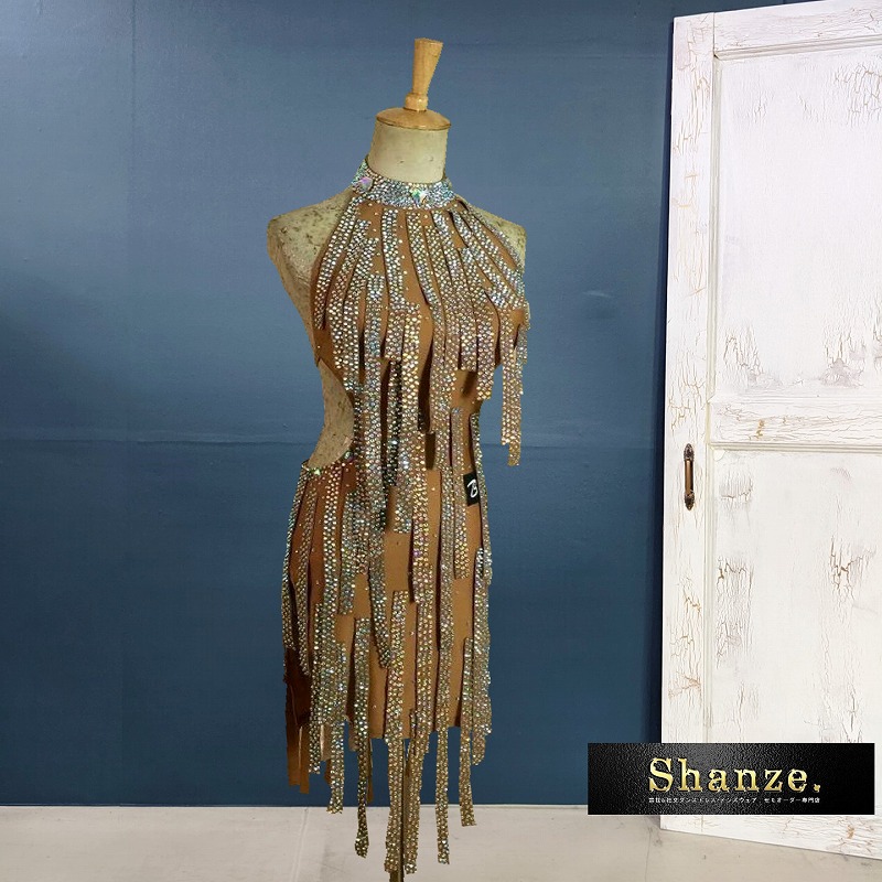 7月期間限定sale セミオーダー 競技ダンス 社交ダンス ラテンドレス ラテン ドレス ウエアワンピース レディース セミオーダー オーダードレス ダンス 衣装 送料無料 Shanze シャンゼ Mergertraininginstitute Com