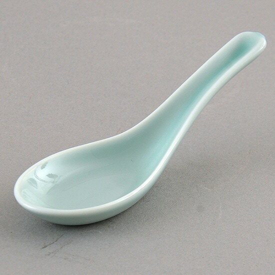 楽天市場】青レンゲ 中華食器 レンゲ 業務用 約14cm 強化磁器 れんげ