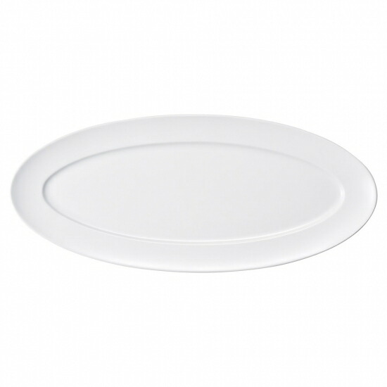 シェフズスタイル 20吋オーバル 白い器 洋食器 楕円・変形プレート（LL） 業務用 約51.9cm 結婚パーティー