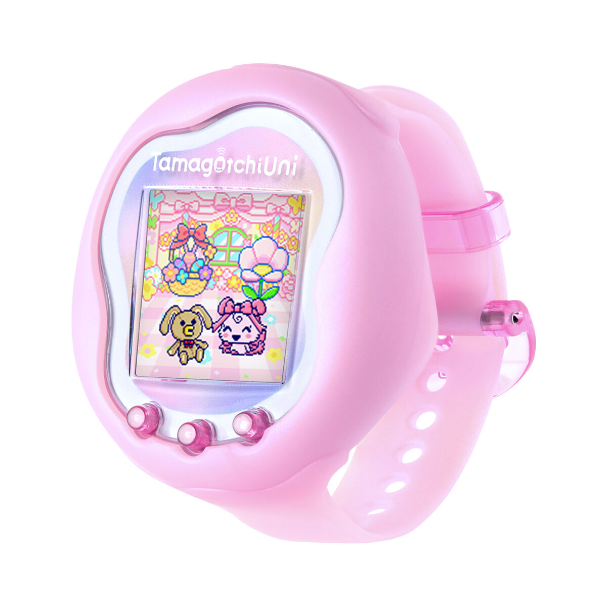 【即納！】バンダイ たまごっち オーロラサクラ色Tamagotchi Uni Aurora Pink 日本手あそび大賞 たまごっちuni 生まれ落ちる日差し上げ物  Wi-Fi たま産み たまごっちユニ プレヴァン制限事項
