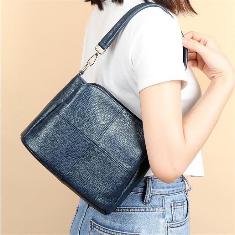 本革 ショルダーバッグ レディース 曲がったがけ 2way ハンドバック 本牛皮 御徒面子 ショルダーバッグ ななめ掛け 肩がけ 御徒面子 バッグ-バッグ・小物・ブランド雑貨